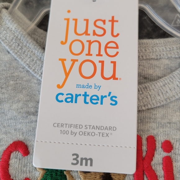 Cookies for Santa Christmas holiday outfit baby - Picture 3 of 4